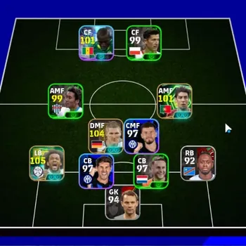 eFootball Accounts High-End Android|Power 3037|Epic Marcelo,B Schweinsteiger,Rui Costa|Show Time Nicolas