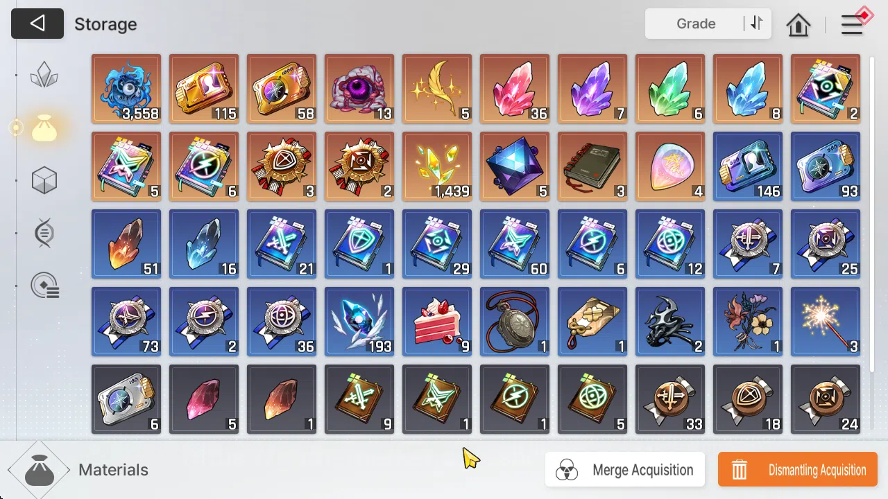 Chaos Zero Nightmare Accounts Asia Lv54 |12 SSR[(SerenielM3,Chizum1,YukiM1)+Part image 8