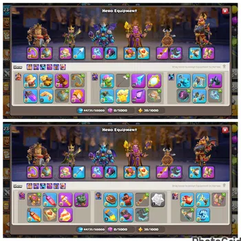 Clash of Clans Accounts High-End 12 EPIC EQUIPMENT MAX(+1 EPIC LVL 26) TH 18 LVL 239 MAXED LEGEND LEAGUE|ALL HERO