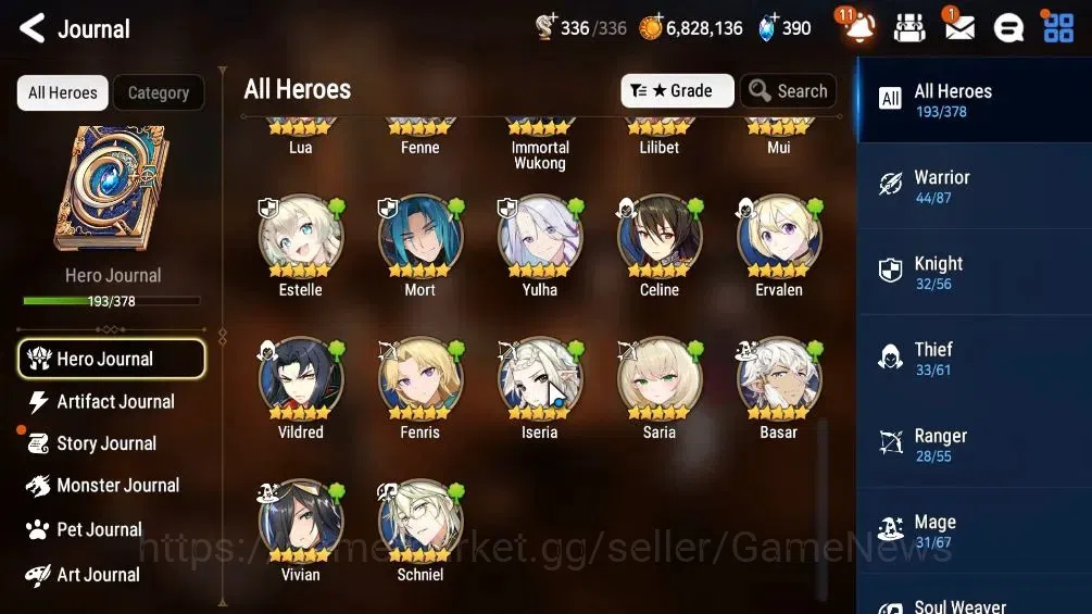 Epic Seven Accounts ASIA UNVerif|ENDGAME|20ML(Notos,LOTScales,WOTM Tne image 10