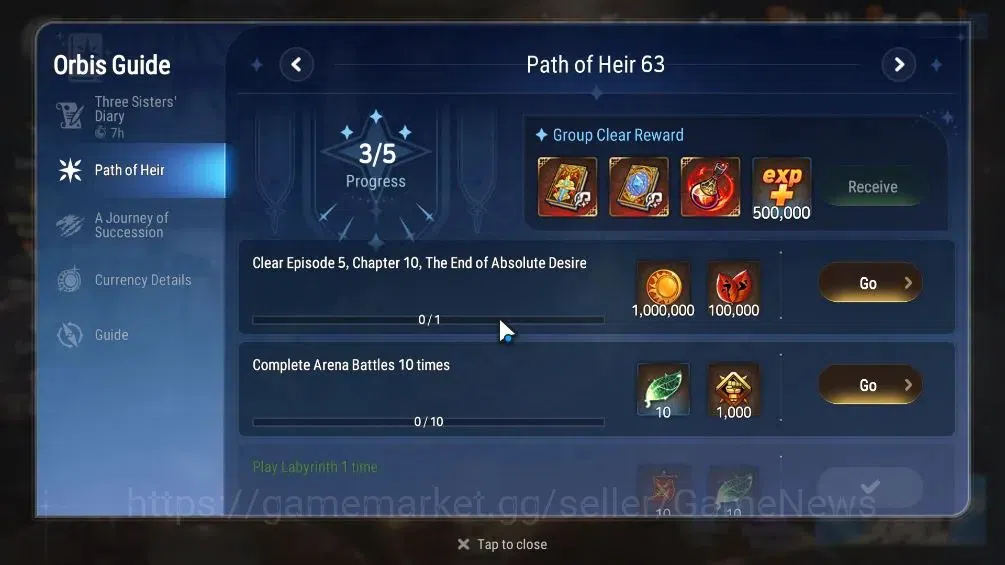 Epic Seven Accounts ASIA UNVerif|ENDGAME|20ML(Notos,LOTScales,WOTM Tne image 4