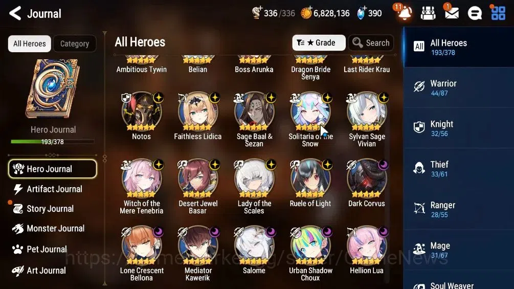 Epic Seven Accounts ASIA UNVerif|ENDGAME|20ML(Notos,LOTScales,WOTM Tne image 7