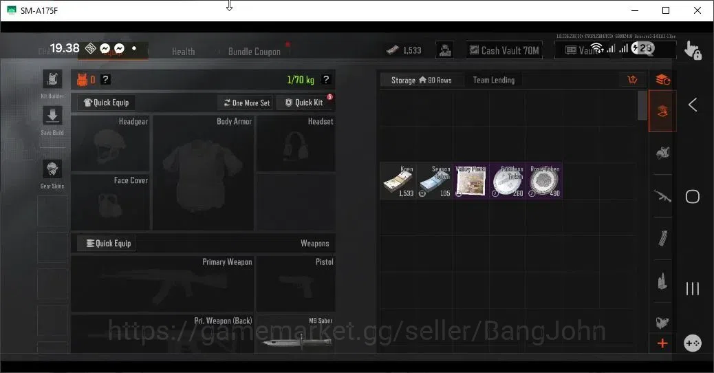 Arena Breakout Accounts High-End Mobile | LV 30 | SV 70 M | CV 70 M | Shadow F2000, SD F57 skin, Wayfarer Set | Change Name 4