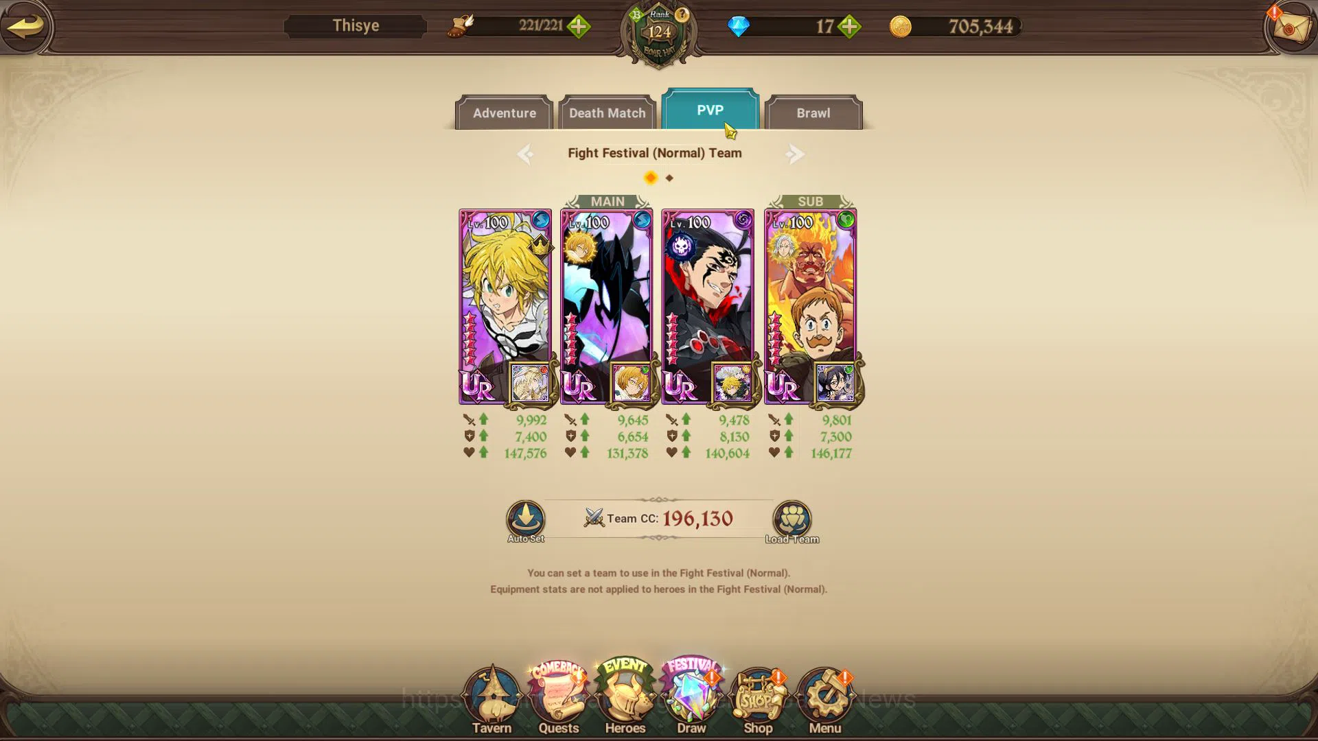 The Seven Deadly Sins: Grand Cross Accounts Midgame Asia|5M CC|4 LR+9 UR+Many 13