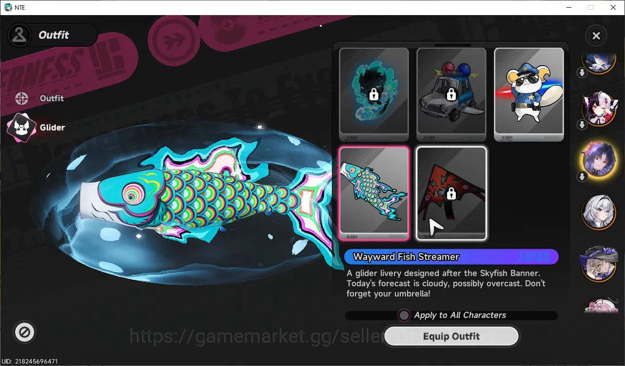 Neverness to Everness Accounts GLOBAL SEA|HL 43|TL 28|8 SSR (HotoriA3+Skin,Lacrim image 16