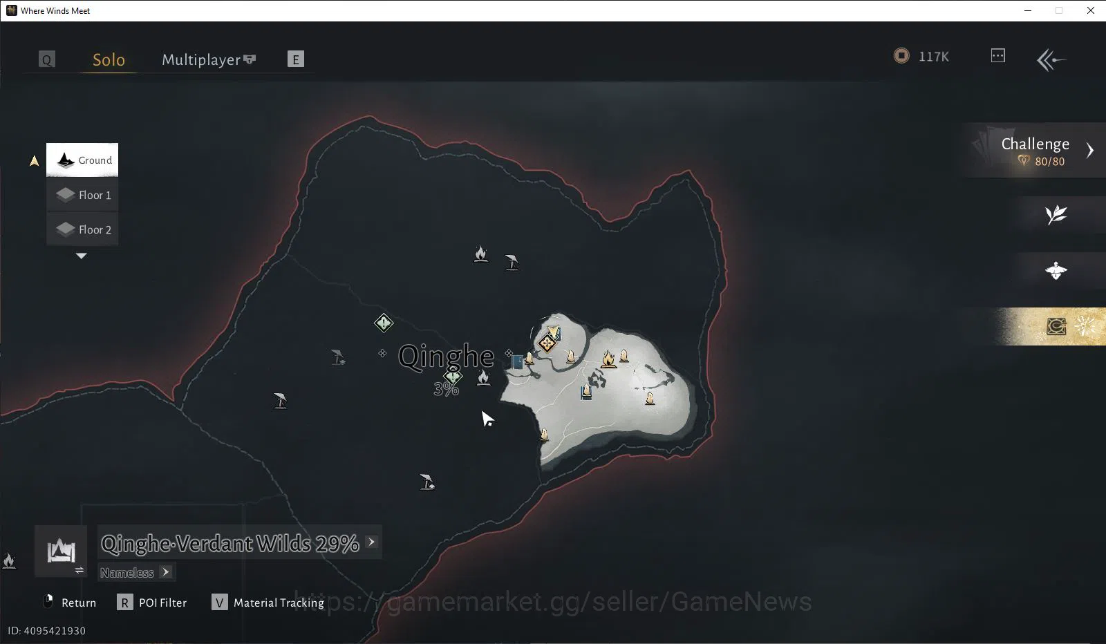 Where Winds Meet Accounts GLOBAL|Lv 6|Fresh Starter|GS 3684|1 Harmonic Core| image 18