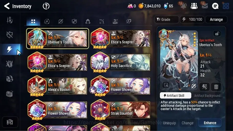 Epic Seven Accounts GLOBAL Unverif|New Era|2 ML(Salome,Navy Captain La image 10
