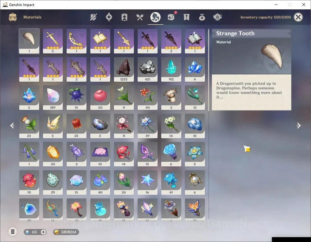 Genshin Impact Accounts ASIA |AR50 |3 Limit + 2 (*5WP) |Linnea + Signature image 10