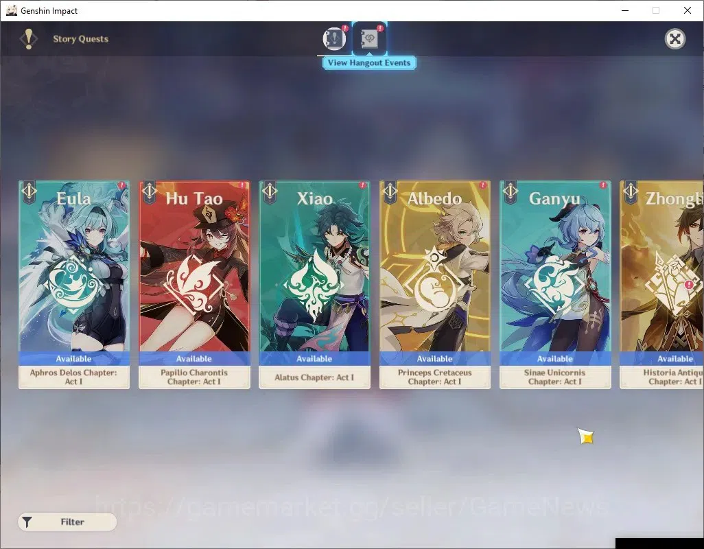 Genshin Impact Accounts ASIA |AR50 |3 Limit + 2 (*5WP) |Linnea + Signature image 15