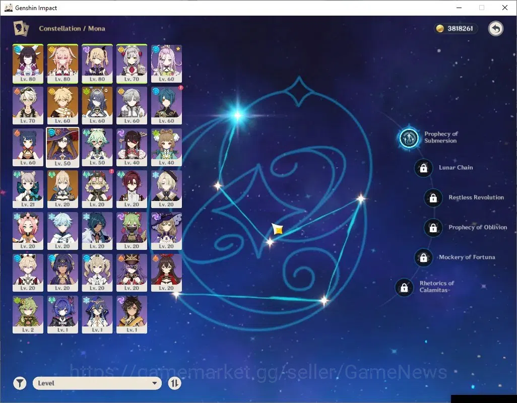 Genshin Impact Accounts ASIA |AR50 |3 Limit + 2 (*5WP) |Linnea + Signature image 3