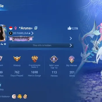 Honor of Kings Accounts Rare Skin Global |113H 201S|Legend: Angela,Butterfly,Consort Yu|Limited: Liu Bei, Yuhuan|SXD Hou
