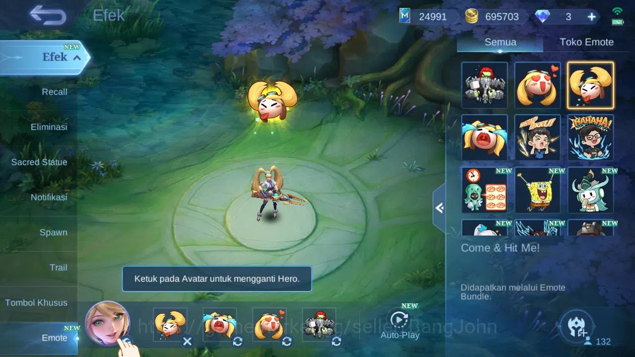 Mobile Legends: Bang Bang Accounts Others Hero 131 Skin 250 | KOF karina | CC Natalia | Dtamer Valir | Seiya Badang | Epic 16