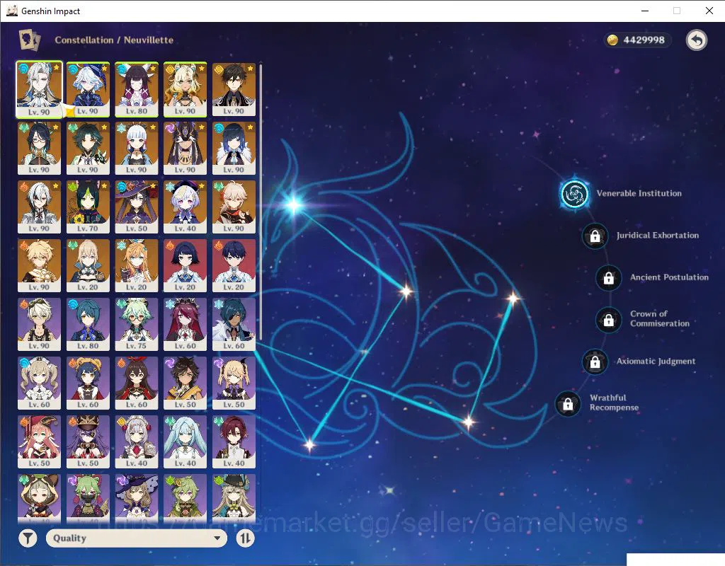 Genshin Impact Accounts Asia|AR 58|13 Limited +6(*5Weapon)|[Neuvillate C1, image 4