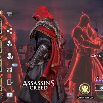 Watcher of Realms Accounts End-Game Global 50xx|Power 538K|4 Lord:Iovar,Nastya,Etc|18 Legend|Assassin's Creed:Ezio Della