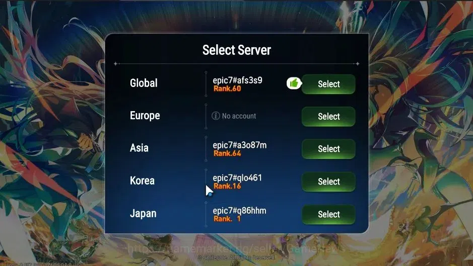 Epic Seven Accounts GLOBAL Verif|9 ML[LOTScales,EIlynav,Belian,Straze, image 2