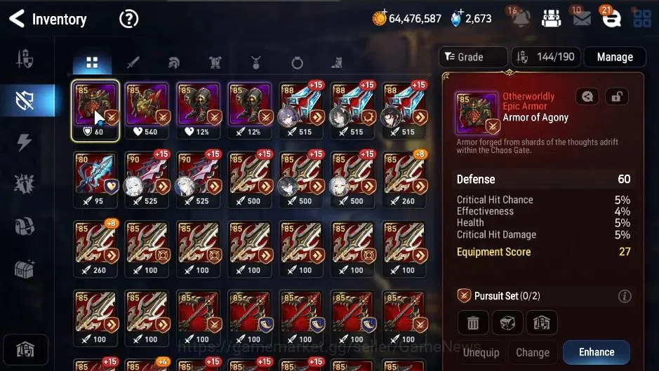 Epic Seven Accounts GLOBAL Verif|9 ML[LOTScales,EIlynav,Belian,Straze, image 20