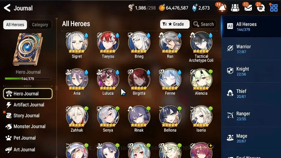 Epic Seven Accounts GLOBAL Verif|9 ML[LOTScales,EIlynav,Belian,Straze, image 7