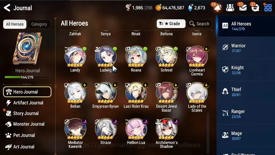 Epic Seven Accounts GLOBAL Verif|9 ML[LOTScales,EIlynav,Belian,Straze, image 9