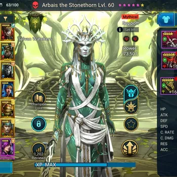 Raid: Shadow Legends Accounts Mid-Game Lv 26|872K PWR|1 Mythic(Arbais)+24