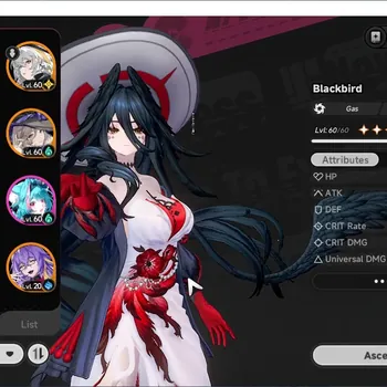 Neverness to Everness Accounts Global SEA|HL 43|TL 31|3 Limit|Blackbird+Outfit,Lacrimosa,Hotori)+Sign|Porsche|2 Limit