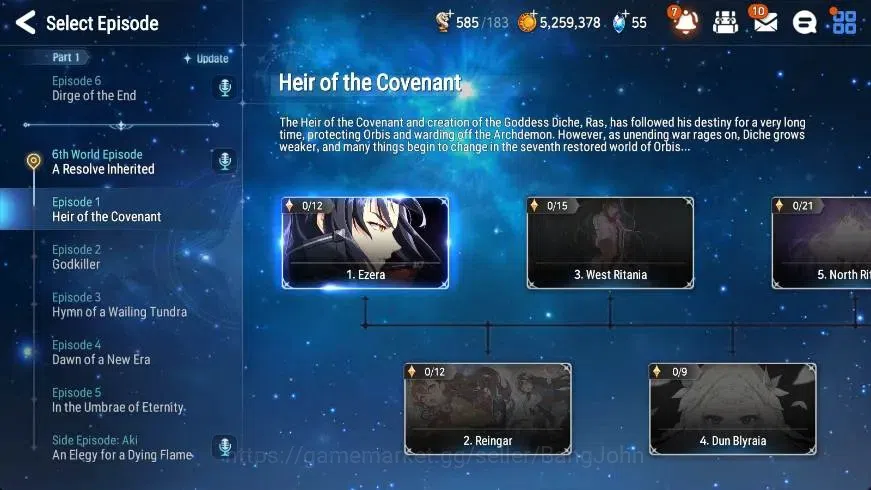 Epic Seven Accounts Global | Starter|3 ML(Straze,NM Luna,Briar Witch I image 15