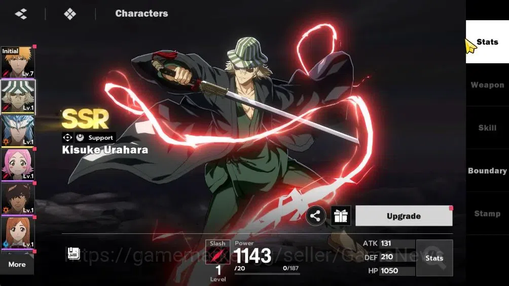 BLEACH: Soul Resonance Accounts Nuverse SEA|Lvl 3|2 SSR| Grimmjow - Resurreccion,  image 2