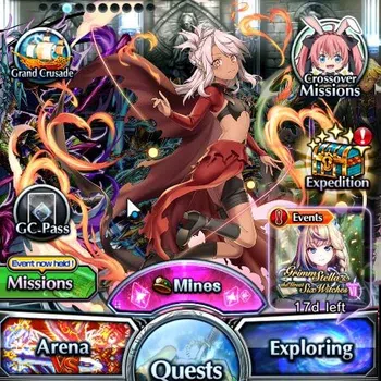 Grand Summoners End-Game Global|Rank 112|28 Ascend+6 TW|[Inumuta,Sayaka,Emi image 1