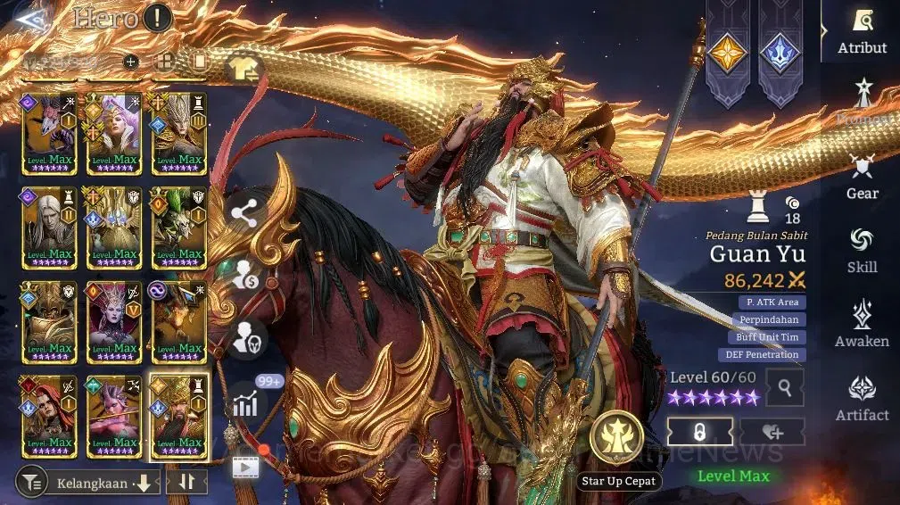 Watcher of Realms Accounts End-Game GLOBAL 60x|Lv80|6.4M Power|7 Lord[Ingrid,Ezareth,Iovar,Elddr,Torodor,etc]+62 12