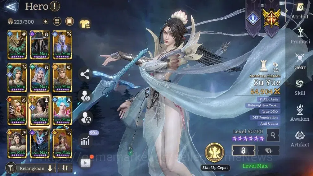 Watcher of Realms Accounts End-Game GLOBAL 60x|Lv80|6.4M Power|7 Lord[Ingrid,Ezareth,Iovar,Elddr,Torodor,etc]+62 14