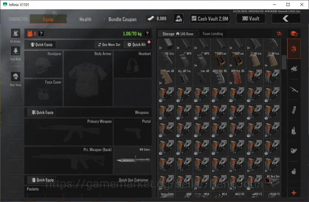 Arena Breakout Accounts Others MOBILE | LVL 30 |SV 8,7 M|CV 2,8 M|, more detail check SS AB100B 5