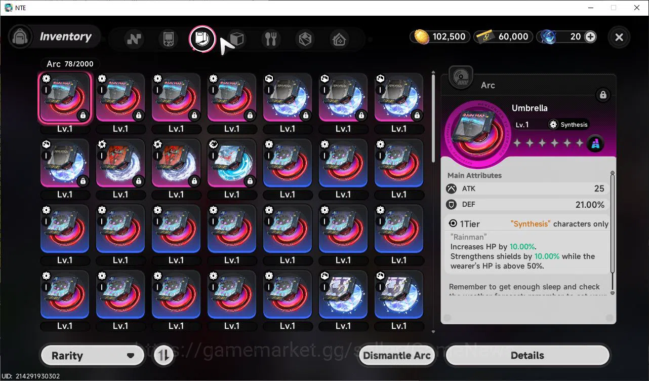 Neverness to Everness Accounts GLOBAL EU |HL 3| 2 SSR Limited Nanally Awk 1 + Pho image 8