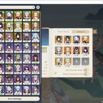 Genshin Impact Accounts Mid Game ASIA|AR 57|10 Limited + 3 (*5