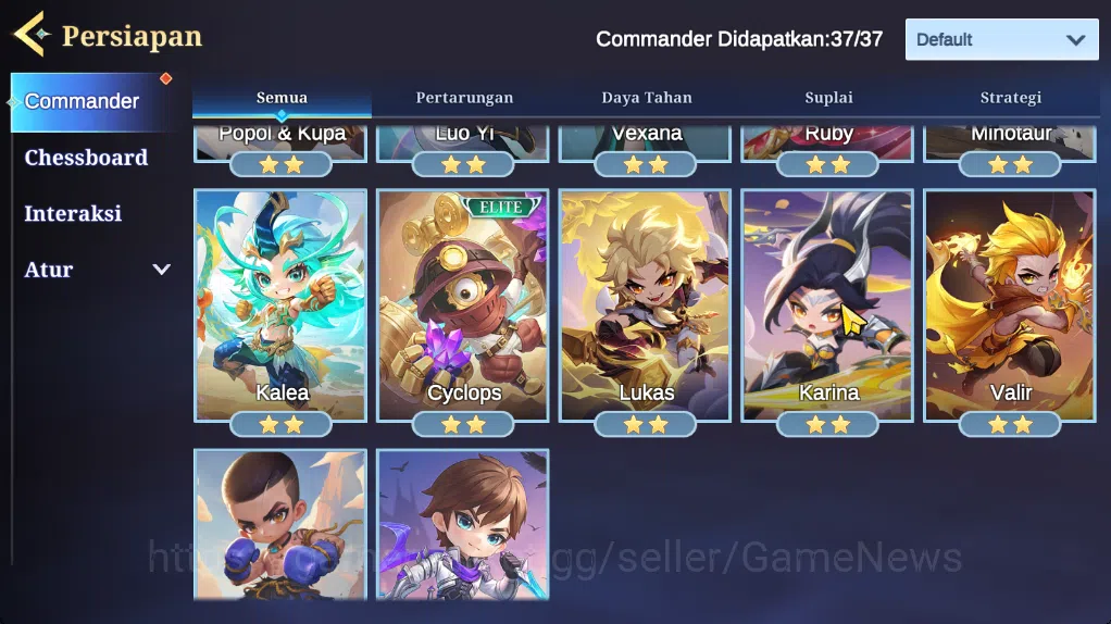 Magic Chess: Go Go Accounts High Mytick69|37Commander 22 Max|54 Skin Epic Go1 Yuzong,12 Special,30 Elite,7 Painted|6 14