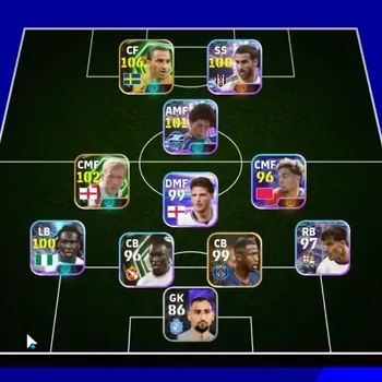 eFootball Accounts Legends & Iconic Players Android|Power 2988|Epic Zlatan Ibrahimovic,Paul Scholes|7 ShowTime Soma