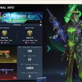 Blood Strike Accounts Others ASIA |2 Eternal Striker| 9 Eternal: MP5,Uzi,Galil,AK47,Kala,KAG-6,M700,Kar98k,QBZ95|3 Ultra