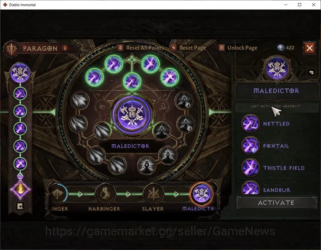 Diablo Immortal Accounts UE-Sescheron|CS ON|Lv60(766)|Barbarian|CR 37K|Reso image 10