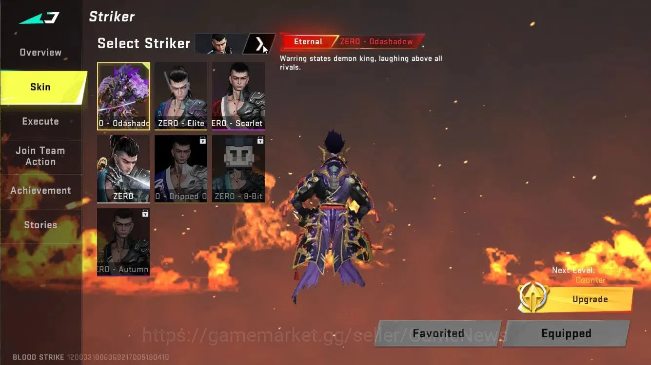 Blood Strike Accounts ASIA|ETERNAL[Ethan-Odashadow]|Collab BLEACH Byakuy image 3
