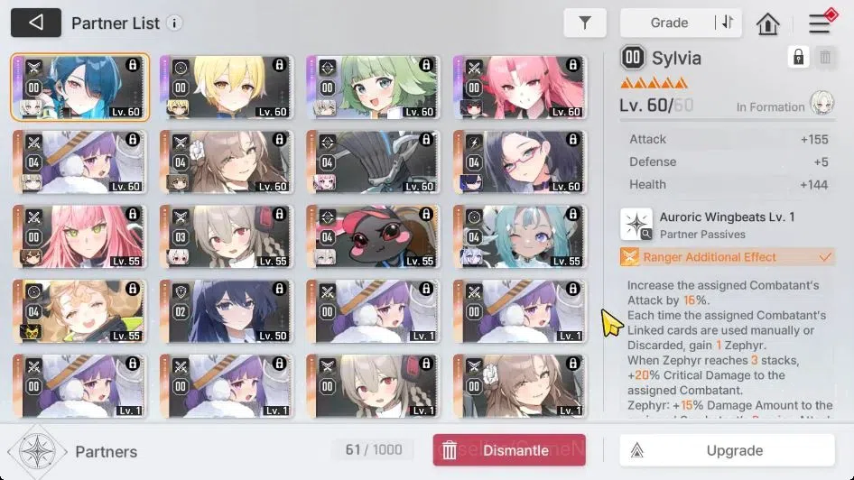 Chaos Zero Nightmare Accounts GLOBAL|WellBuild|2K Crys+1 Omega|17 SSR[(Heidemari image 15