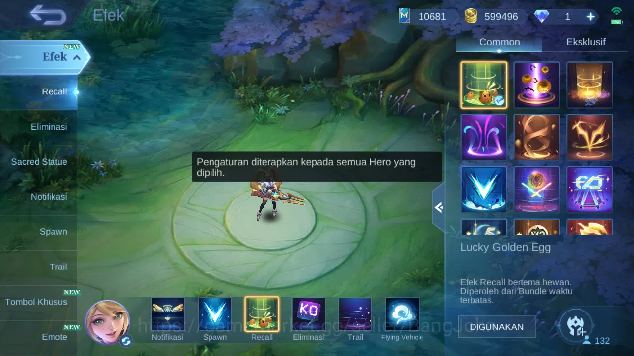 Mobile Legends: Bang Bang Accounts Hero 132 Skin 291 | Abbys Leomord | Annual Haya | image 16