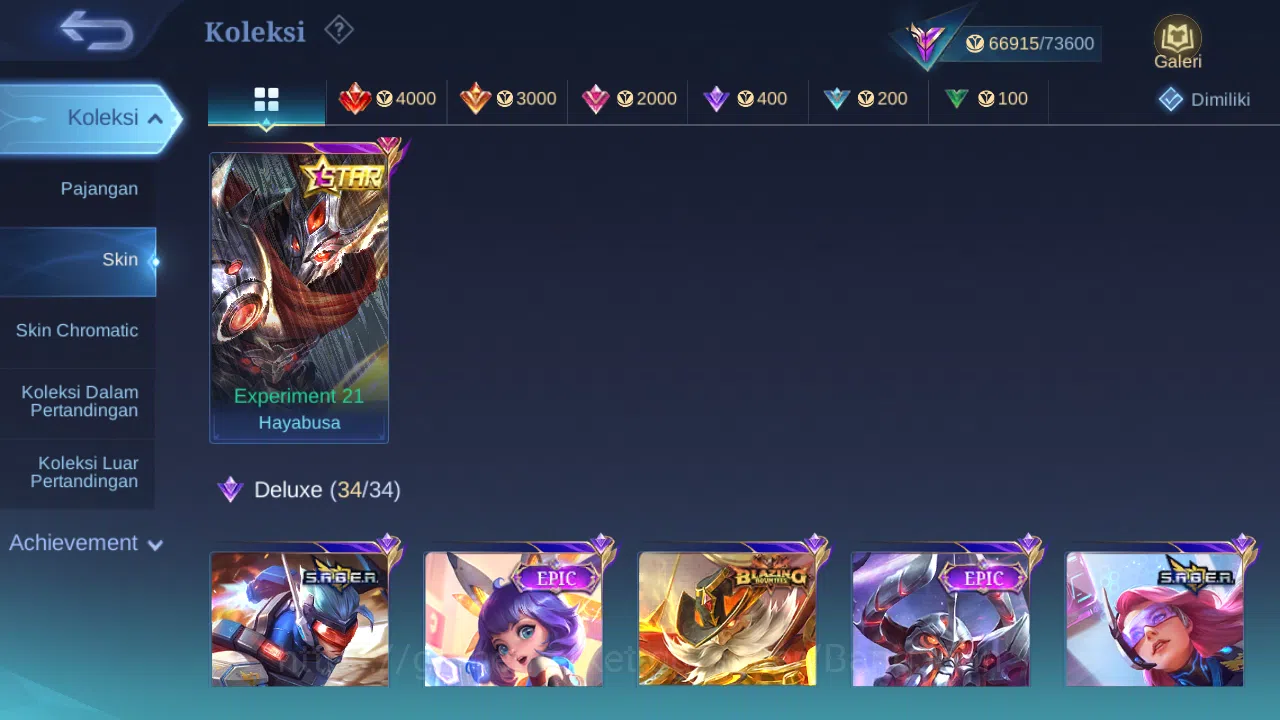Mobile Legends: Bang Bang Accounts Hero 132 Skin 291 | Abbys Leomord | Annual Haya | image 3