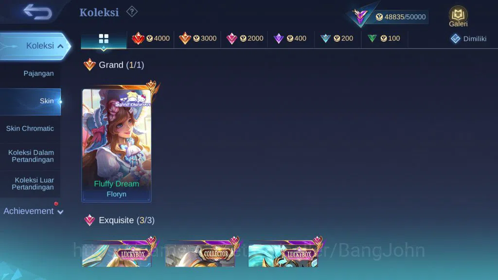 Mobile Legends: Bang Bang Accounts GLOBAL Hero 119 Skin 206 | Luckyb Alpha Eudora | C image 1