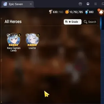 Epic Seven Accounts Starter Global Unverif|Fresh Starter|2ML(Lisette,NCLandy)|PoH ON|Theater Untouch|145