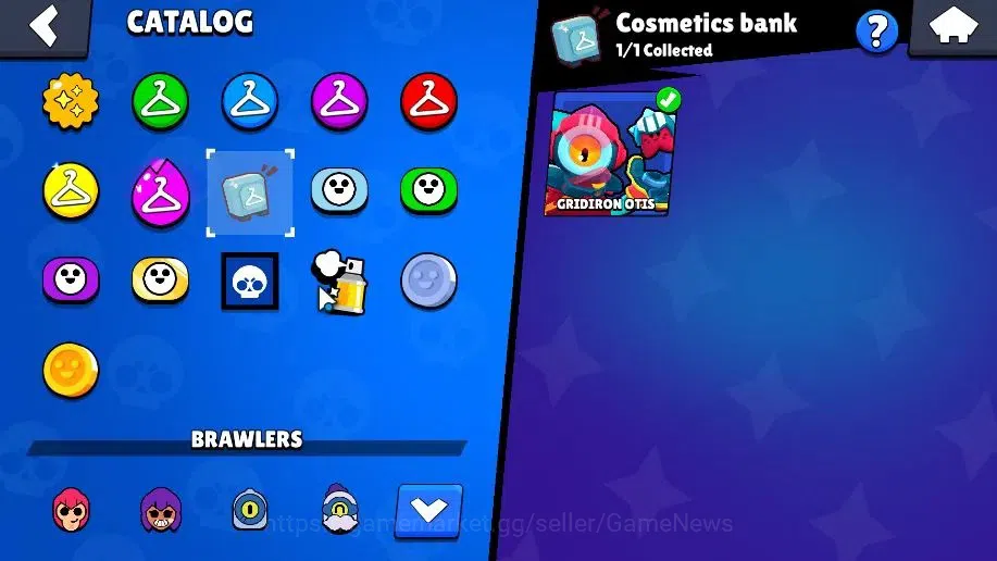 Brawl Stars Accounts 1024 Trophy|16 Brawler 2 Max (Shelly,Edgar) |14k Bling| 1 Legend [Cyber Shelly] 1 Myth [Gridiron Otis 15