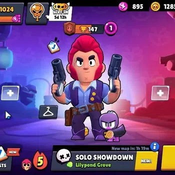 Brawl Stars Accounts 1024 Trophy|16 Brawler 2 Max (Shelly,Edgar) |14k Bling| 1 Legend [Cyber Shelly] 1 Myth [Gridiron Otis