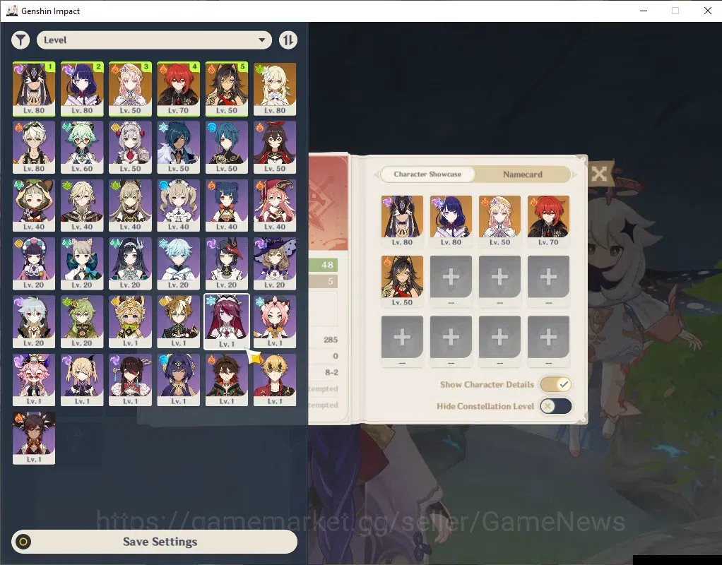 Genshin Impact Accounts ASIA|AR 48|3 Limited + 1(*5 Weapon)|Nicole,Raidden image 2