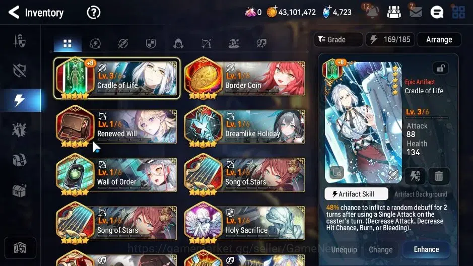 Epic Seven Accounts Starter GLOBAL|UnVerif|5 ML(Salome,Har Setti,ABys Yufine),AFS Flan,Landy|Untouch Theater|4,7K SStone+3K 14