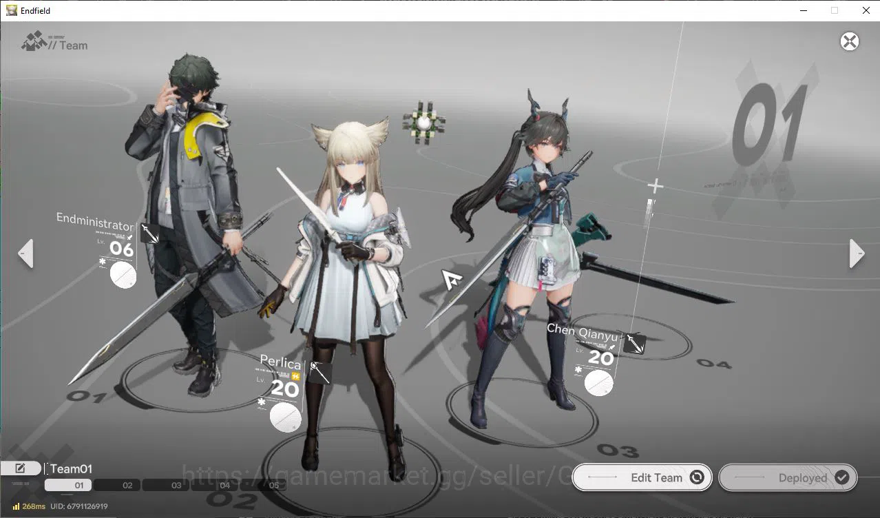 Arknights: Endfield Accounts NA/EU Lv2 | 2SSR (Ardelia,Last Rite) + 5SR Operators | 2 5*WP | 355Oro 14