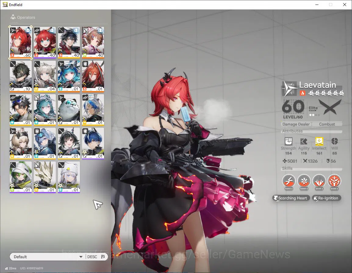 Arknights: Endfield Accounts Asia Lv 47|4 SSR [(Ardelia,Leavatain,])+Sign,Last  image 2