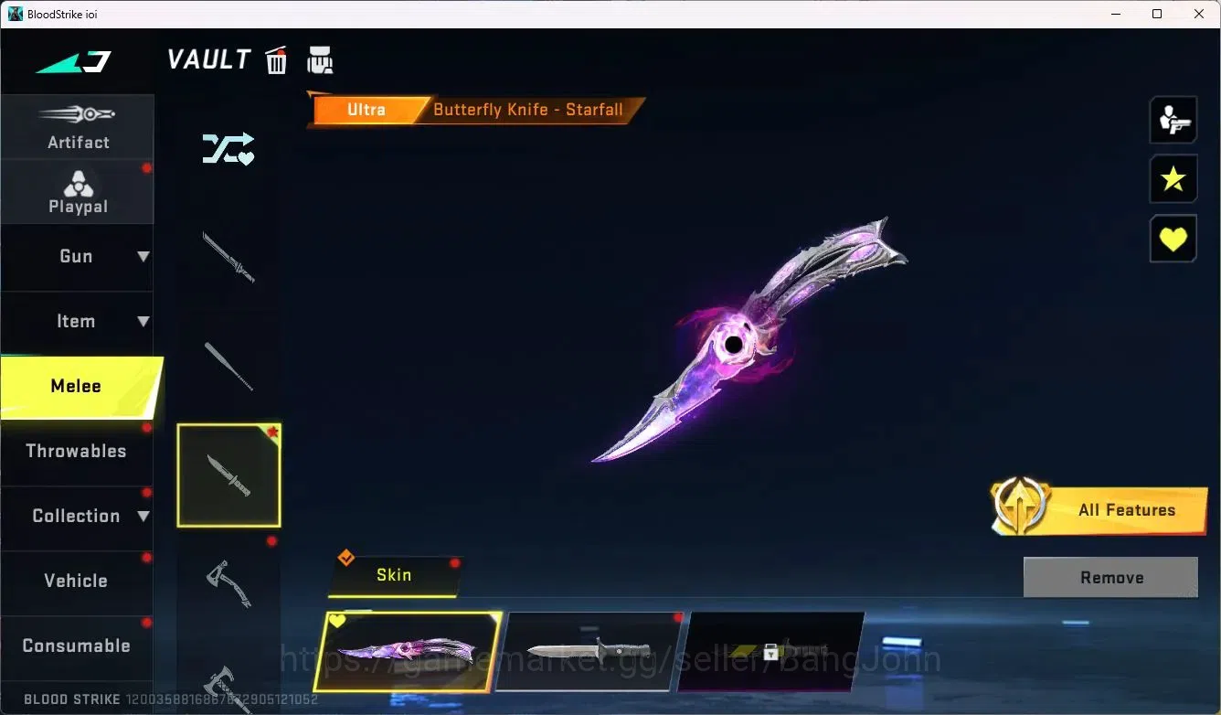 Blood Strike Accounts ASIA | EVO FAL-Evolved Draco | 8 Legendary Skins | image 14