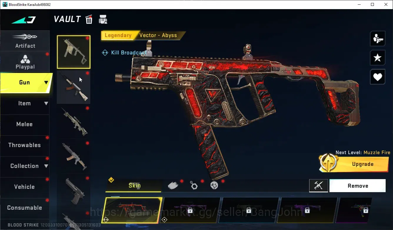 Blood Strike Accounts ASIA|COLLAB,ETHAN|ULTRA,ORIGIN-12,FAL,UMP45|LEGEND image 12